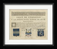 Vintage Armes & Crests III Fine Art Print