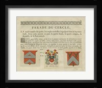 Vintage Armes & Crests VI Fine Art Print