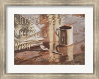 Coffee, Men, Chocolate Fine Art Print