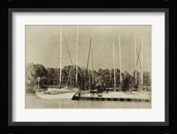 Waiting to Sail II Framed Print