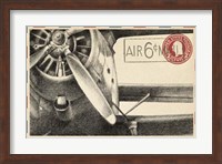 Vintage Airmail II Fine Art Print