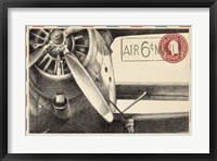 Vintage Airmail II Fine Art Print