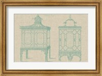 Chinese Chippendale Cabinet I Fine Art Print