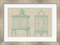 Chinese Chippendale Cabinet I Fine Art Print