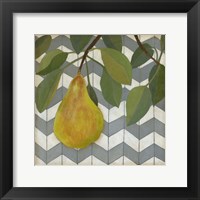 Fruit and Pattern II Framed Print