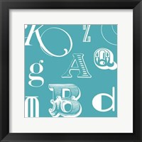 Fun With Letters I Fine Art Print