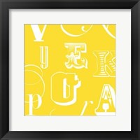 Fun With Letters IV Fine Art Print
