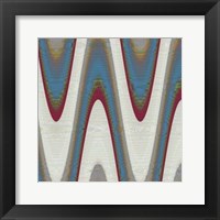 Radio Waves I Framed Print