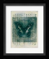 Butterfly Calligraphy I Fine Art Print