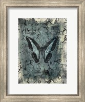 Butterfly Calligraphy IV Fine Art Print