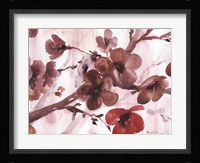 Blossom Poetry I Framed Print