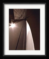 Sail Geometry II Framed Print
