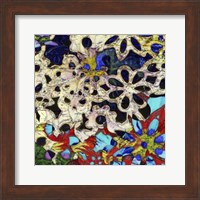 Bejeweled Woodblock I Fine Art Print