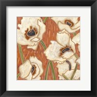 Persimmon Floral III Fine Art Print