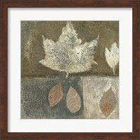 Neutral Leaves I Fine Art Print