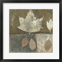 Neutral Leaves I Fine Art Print