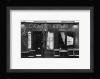 Cafe Charm, Paris V Fine Art Print