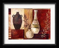 Spice Vases I Framed Print