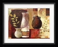 Spice Vases II Framed Print