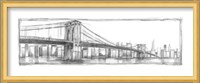 Brooklyn Bridge Sketch Fine Art Print