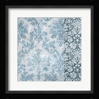 Chambray Damask II Fine Art Print