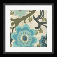 Peacock Blossoms I Framed Print