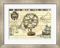 Nautical Map I Fine Art Print