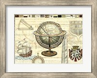 Nautical Map II Fine Art Print