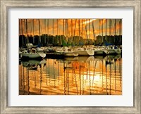 Marina Sunrise I Fine Art Print