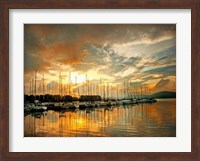 Marina Sunrise II Fine Art Print