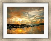 Marina Sunrise II Fine Art Print