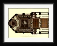 French Marquetry I Framed Print