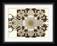 French Marquetry III Framed Print