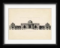 Antique Facade III Framed Print