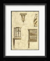 Biedermeier Furniture I Framed Print