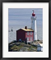 Fisgard Lighthouse Framed Print