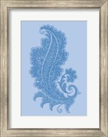 Porcelain Blue Motif I Fine Art Print