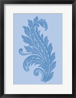 Porcelain Blue Motif III Fine Art Print