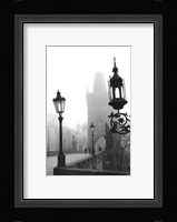 Charles Bridge in Morning Fog I Fine Art Print