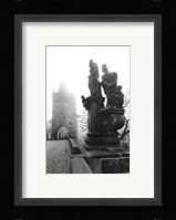 Charles Bridge in Morning Fog II Fine Art Print