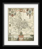 City & University of Oxford Fine Art Print