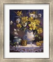 Daffodils and Lace Fine Art Print