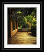 Depot Bench I Fine Art Print
