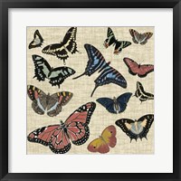 Butterflies & Linen I Fine Art Print