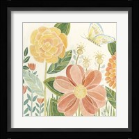 Papillon Garden I Framed Print
