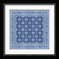 Italian Mosaic in Blue I Fine Art Print