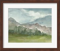 Plein Air Mountain View II Fine Art Print