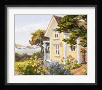 Victorian Seaside Haven Fine Art Print