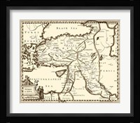 Antiquarian Map III Fine Art Print