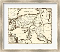 Antiquarian Map III Fine Art Print